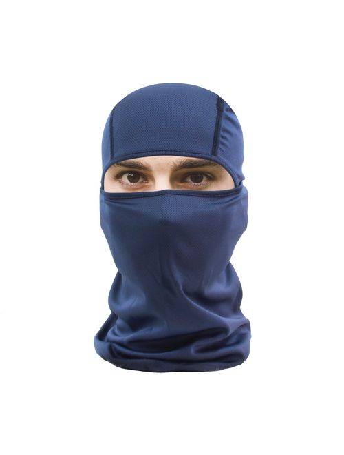 hikevalley Balaclava Face Mask Adjustable Windproof UV Protection Hood