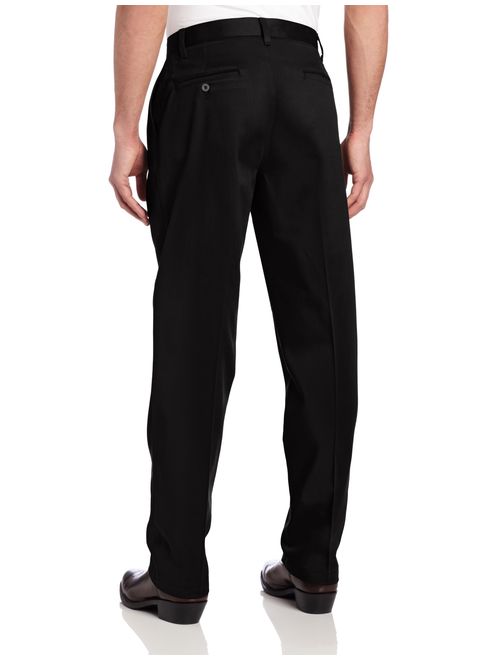 Wrangler Men's Riata Casual Relaxed Fit Work Pleated Work Pant
