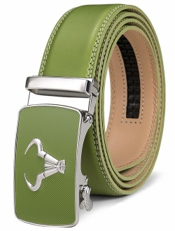 Men's Belt,Bulliant Branded Ratchet Belt Of Genuine Leather For Men Dress,Size Customized