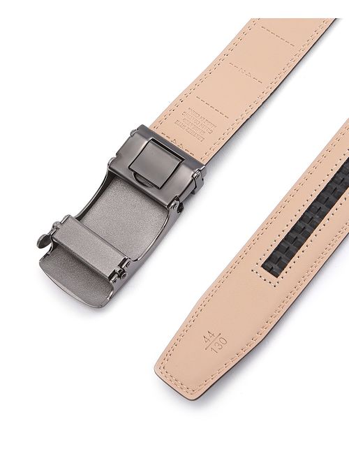 Men's Belt,Bulliant Branded Ratchet Belt Of Genuine Leather For Men Dress,Size Customized