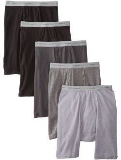 Men's 5-Pack Sports Inspired Long Leg Boxer Brief