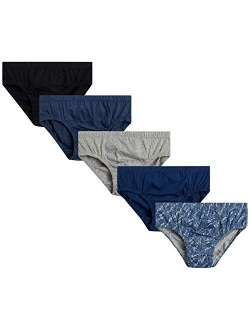 Mens 5 Pack Low Rise Brief