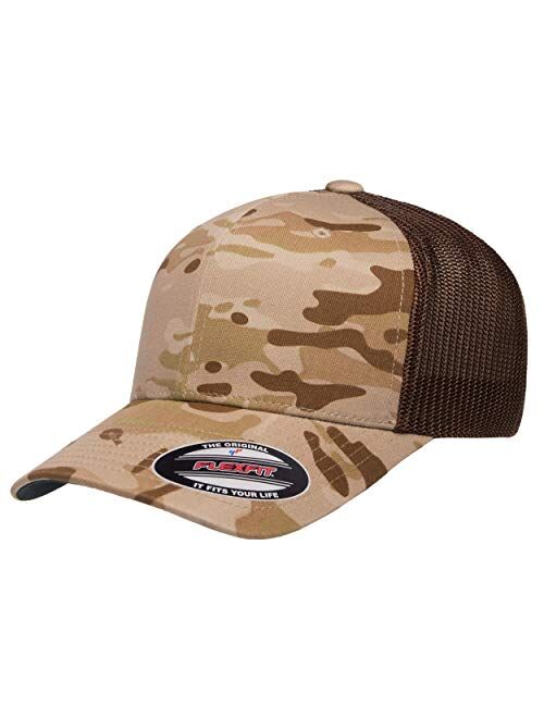 Flexfit Trucker Mesh Fitted Cap