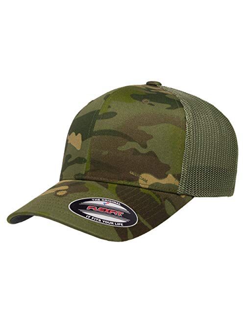 Flexfit Trucker Mesh Fitted Cap