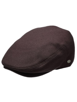 Classic Men's Flat Hat Wool Newsboy Herringbone Tweed Driving Cap