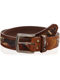 Nocona Men's Camo Center Inlay Belt