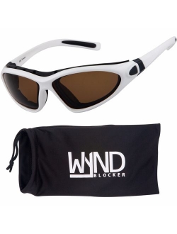 WYND Blocker Vert Motorcycle & Boating Sports Wrap Around Polarized Sunglasses