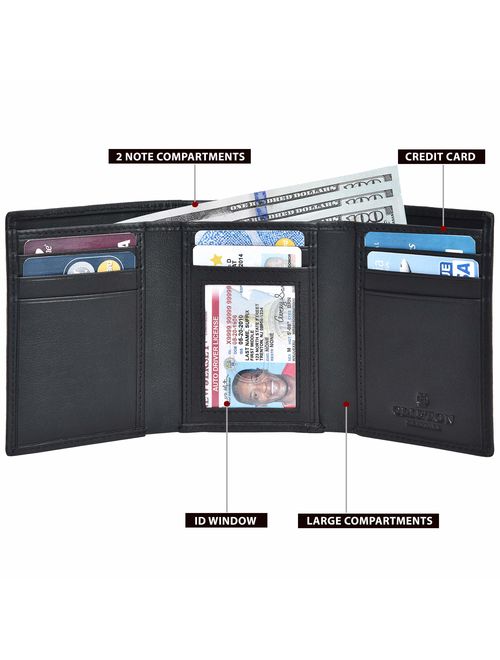 Clifton Heritage Men's Small RFID Wallet