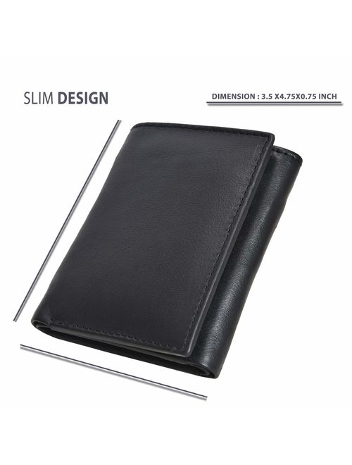 Clifton Heritage Men's Small RFID Wallet