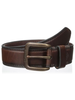 Men's Classic Belt-Work Business Casual with Stitch Design