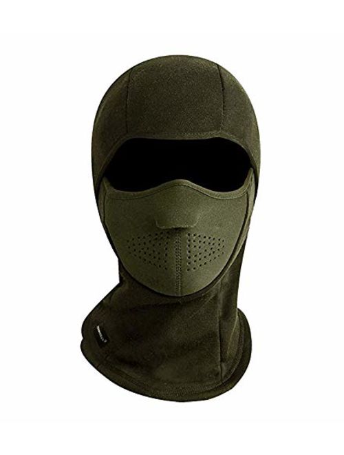 ZERDOCEAN Winter Windproof Fleece Thermal Full Face Motorcycle Ski Mask Balaclava