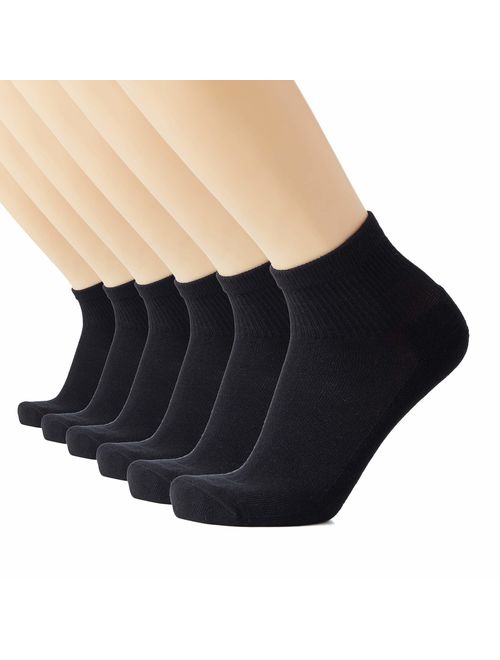 Awesome 360 Men's Cotton Half Cushion Ankle Socks