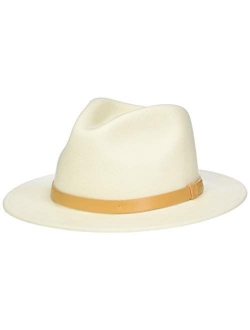 Brixton Men's Messer Medium Brim Felt Fedora Hat