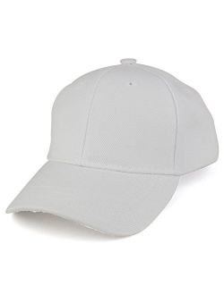 Trendy Apparel Shop Plain Infants Size Structured Adjustable Baseball Cap