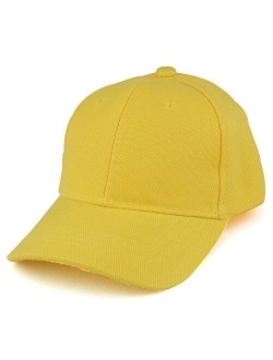 Trendy Apparel Shop Plain Infants Size Structured Adjustable Baseball Cap