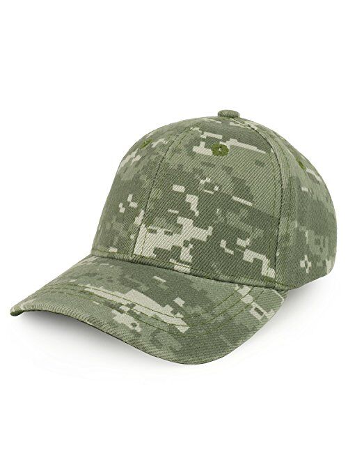 Trendy Apparel Shop Plain Infants Size Structured Adjustable Baseball Cap