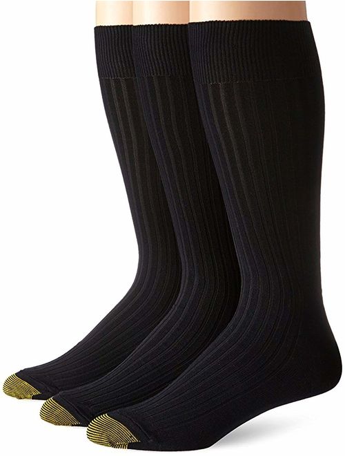 Buy Gold Toe Men's Classic Canterbury Crew Socks, 3 Pairs online ...
