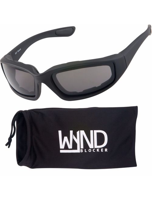 WYND Blocker Polarized Motorcycle & Fishing Floating Sports Wrap Sunglasses