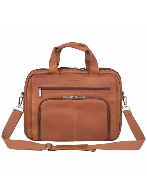 Kenneth Cole Reaction Manhattan Colombian Leather Expandable RFID 15.6