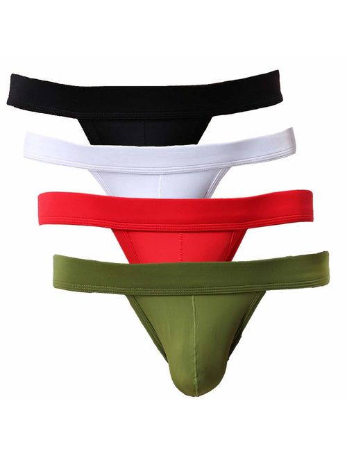 Summer Code Men's Briefs Pack Soft Bulge Thong Sexy Underwear