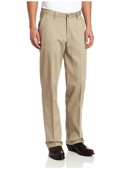 Wrangler Men's Riata Flat Front Relaxed Fit Casual Pant