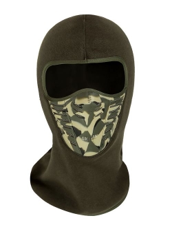 Zerdocean Winter Fleece Warm Full Face Cover Anti-dust Balaclava Windproof Ski Mask