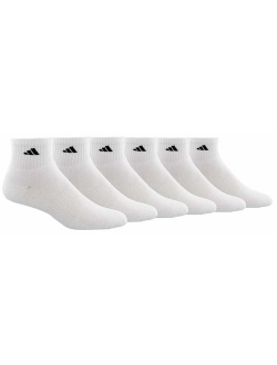 Men's Athletic Cushioned Quarter Sock (6-pair)