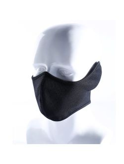 Your Choice Winter Earflap Half Face Mask Cycling Racing Motorcycle Outdoor Windproof Balaclava Color Black