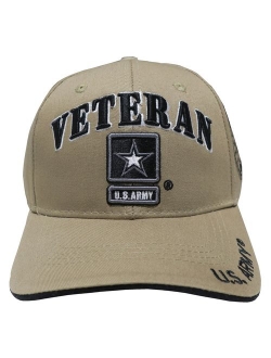 Military Baseball Caps for Veterans, Retired, and Active Duty