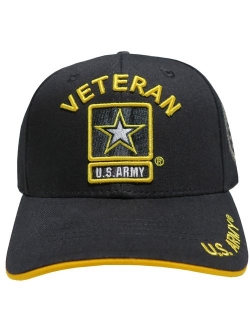 Military Baseball Caps for Veterans, Retired, and Active Duty