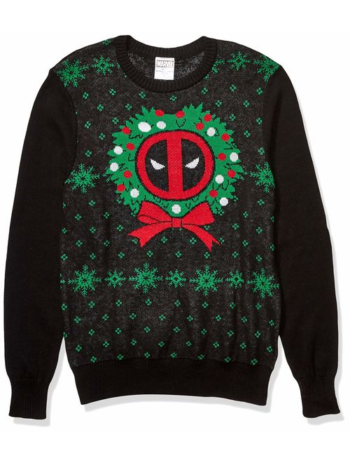 Marvel Men's Deadpool Sweater