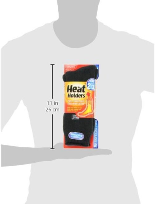 Heat Holders Thermal Socks, Men's Original, US Shoe Size 7-12