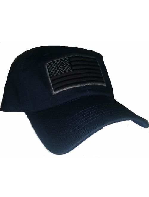 Pit Bull US Flag Patch Tactical Style Cotton Trucker Baseball Cap Hat Army Green