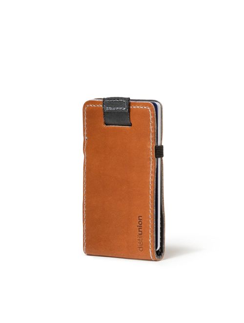 Distil Union Wally Micro - Premium Leather Minimalist Slim Wallet and Card Holder