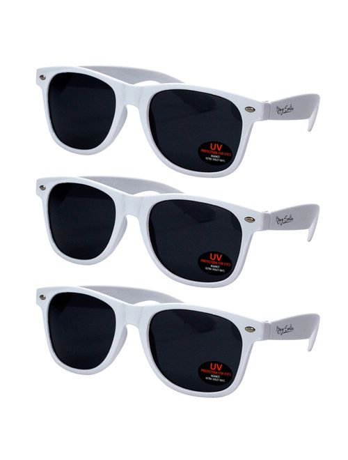 Sunglasses for Men, Women & Kids by Ray Solee- 3 Pack of Tinted Lenses with UVA & UVB Protection