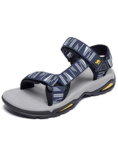 CAMEL CROWN Mens Hiking Sandals Waterproof with Arch Support Open Toe Summer Outdoor Comfort Beach Water Sport Sandals