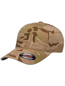 Multicam Camo 6 Panel Baseball Cap Officially Licensed Multi-Cam Pattern