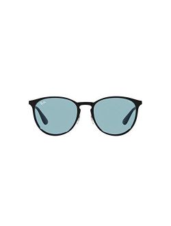 RB3539 Erika Round Metal Sunglasses