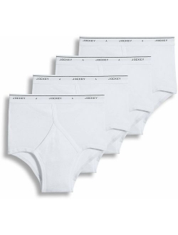 Men's Cotton Full-Rise Brief 4-Pack