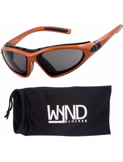 WYND Blocker Vert Motorcycle & Outdoor Sports Wrap Around Sunglasses