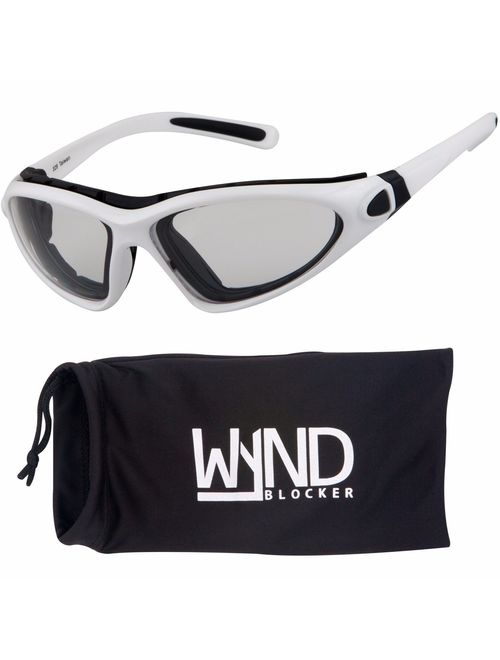 WYND Blocker Vert Motorcycle & Outdoor Sports Wrap Around Sunglasses