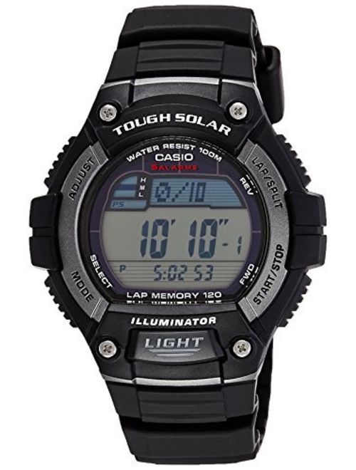 Casio Men's WS220 Tough Solar Digital Sport Watch