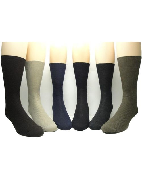 Non-elastic top Merino Wool Dress Socks (2 Pairs)