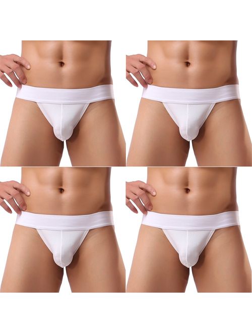 Summer Code Mens Micro Mesh Stretch Bikini Briefs Pouch Underwear