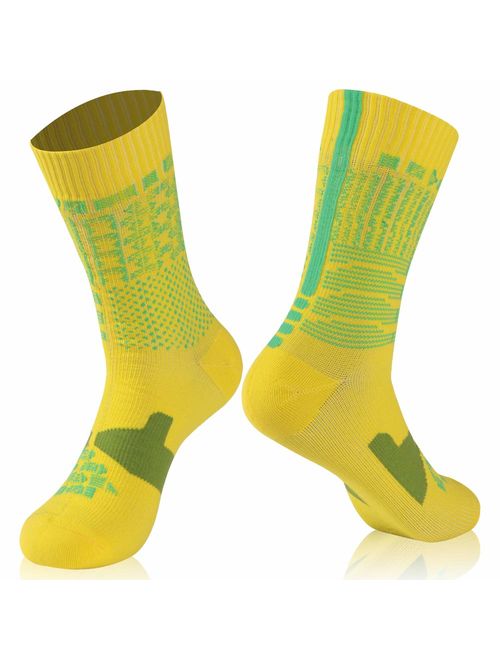 100% Waterproof Breathable Socks, [SGS Certified] RANDY SUN Unisex Novelty Sport Skiing Trekking Hiking Socks 1 Pair