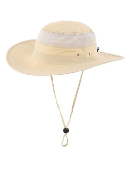 Connectyle Outdoor Mesh Sun Hat Wide Brim UV Sun Protection Hat Fishing Hiking Hat