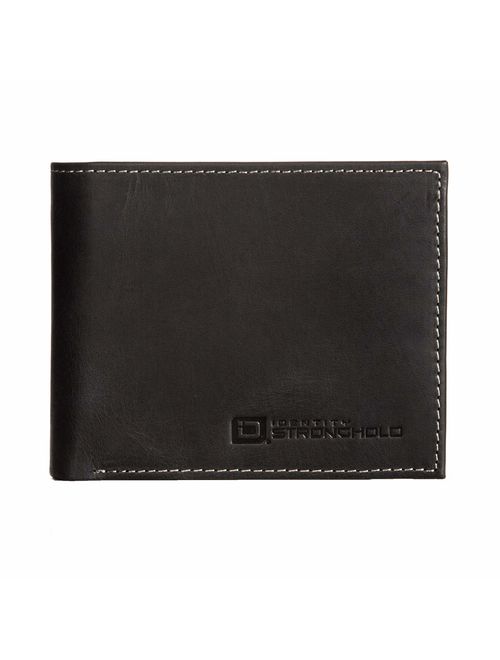 Extra Capacity Bifold Wallet for Men - RFID Blocking Genuine Leather Wallet