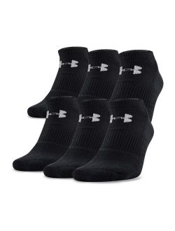 Men's Charged Cotton No-Show Socks (Pack of 6)