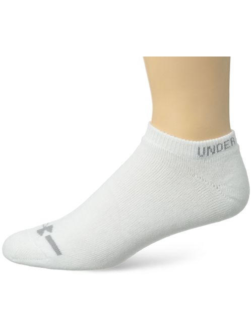 Under Armour Men's Charged Cotton No-Show Socks (Pack of 6)