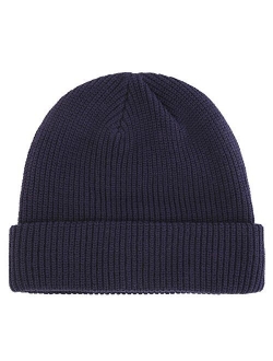 Connectyle Classic Men's Warm Winter Hats Acrylic Knit Cuff Beanie Cap Daily Beanie Hat